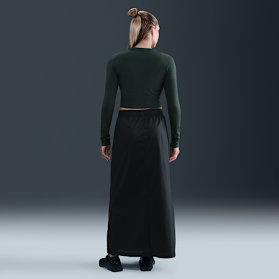 Nike Sportswear Chill Knit Women's Slim Long-Sleeve Cropped Top
