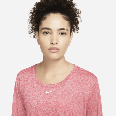 Playera de manga larga con ajuste estándar para mujer Nike Dri-FIT One