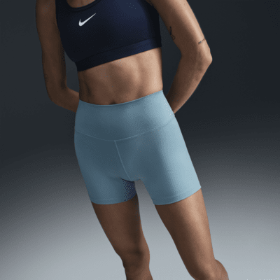 Nike One Bike Shorts mit hohem Bund für Damen (ca. 12,5 cm)