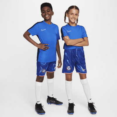 FC Chelsea 2024/25 Stadium Home Nike Replika-Fußballshorts mit Dri-FIT-Technologie (ältere Kinder)