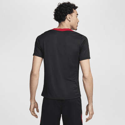 Liverpool FC Strike Nike Dri-FIT Kısa Kollu Örgü Erkek Futbol Üstü