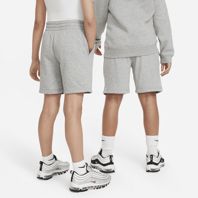 Nike Sportswear Club Fleece shorts van sweatstof voor kids