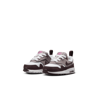 Air Max 1 EasyOn Schuh für Babys und Kleinkinder