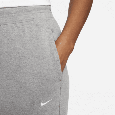 Joggers de French Terry de cintura alta de 7/8 para mujer Nike Dri-FIT One