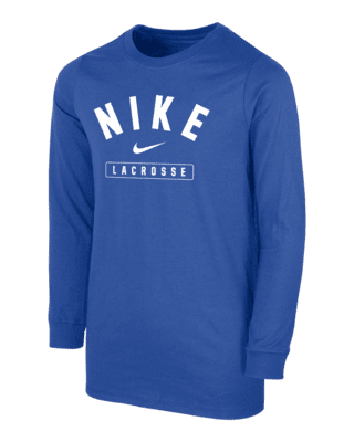 Подростковая футболка Nike Lacrosse Big Kids' (Boys') Long-Sleeve