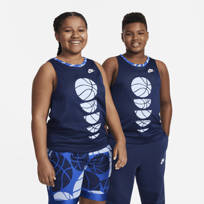 Nike Culture of Basketball Big Kids' (Boys') Reversible Basketball Jersey (Extended Size)