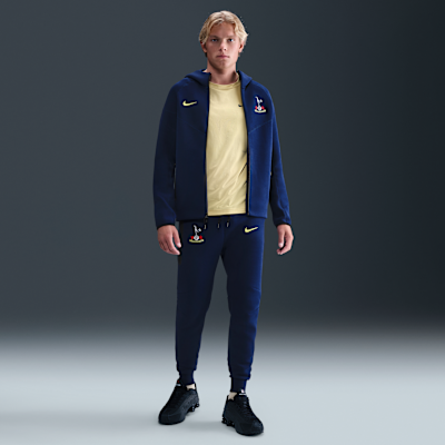 Tottenham Hotspur Tech Windrunner Chaqueta de fútbol de tejido Fleece con cremallera completa Nike Total 90 - Hombre