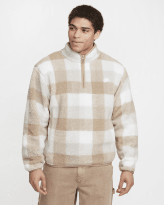 Мужские  Nike Club Winterized Half-Zip