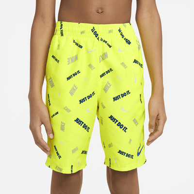 Nike Logofetti Big Kids' (Boys') 8" Swim Trunks