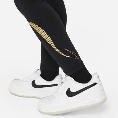 Nike Sportswear Shine-leggings til mindre børn