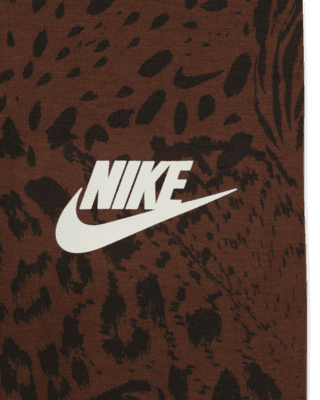 Nike Animal Print Bodysuit and Leggings Set Baby 2-Piece Set