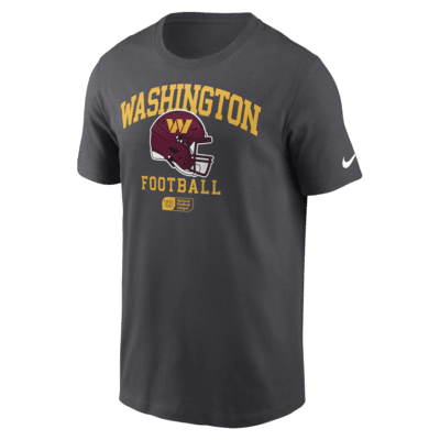 Playera de la NFL Nike para hombre Washington Commanders Helmet Essential