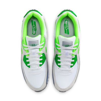 Seattle Seahawks Air Max 90 Men's Nike Shoes