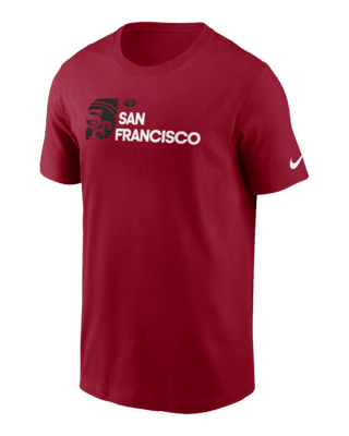 Мужская футболка San Francisco 49ers Team Outline Essential Nike NFL