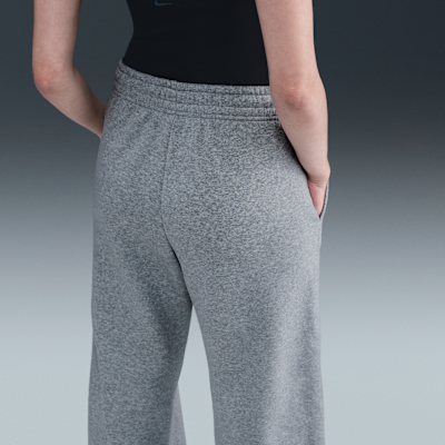 Pants de tiro alto de pierna amplia para mujer Nike Sportswear Phoenix Fleece