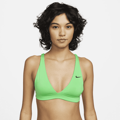 Top de bikini Bralette Nike Essential para mujer