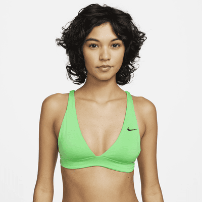Caballero desvanecerse los Top de bikini Bralette Nike Essential para mujer. Nike.com
