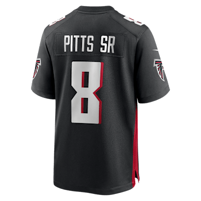 Kyle Pitts Sr. Atlanta Falcons Men's Nike NFL Game Jersey