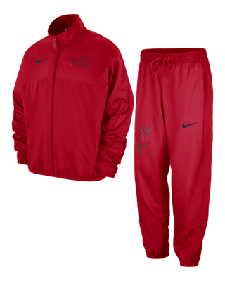 Chicago Bulls Starting 5 Courtside Men's Nike NBA Graphic Tracksuit ...