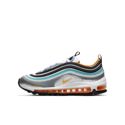 nike air max 97 black and white kids