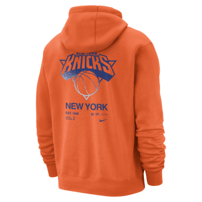 New York Knicks Club Courtside Men's Nike NBA Pullover Hoodie