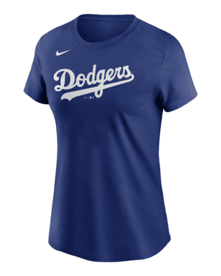 Plus Size - MLB Los Angeles Dodgers Tie Front Tee - Blue - Torrid