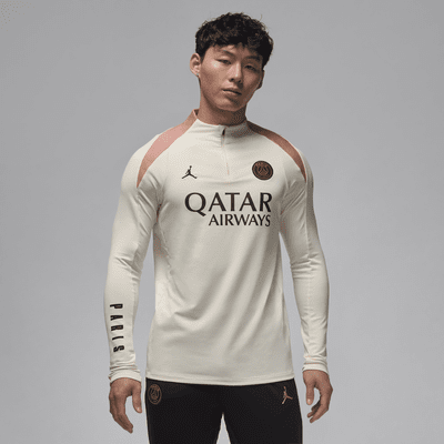 Paris Saint-Germain Strike Third 男款 Jordan Dri-FIT 足球訓練上衣