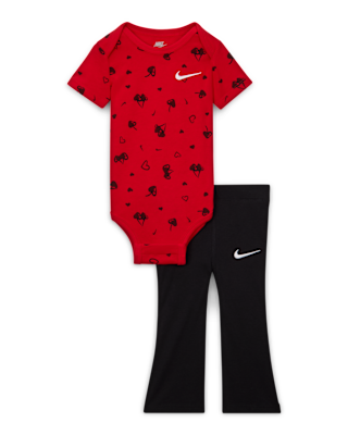 Детские тайтсы Nike Baby (3-6M) Bodysuit and Leggings Set