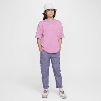 Nike Sportswear Big Kids' (Girls') Oversized T-Shirt