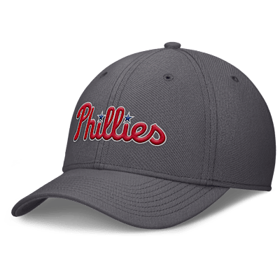 Gorra Nike Dri-FIT de la MLB para hombre Philadelphia Phillies Swoosh