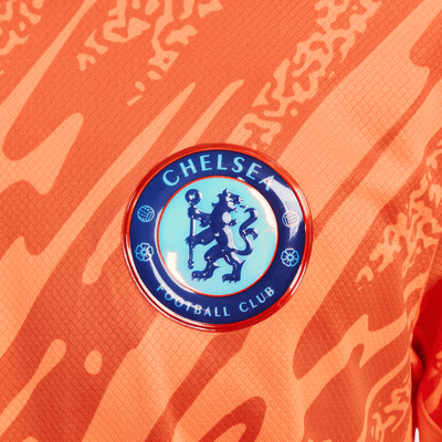 Jersey de fútbol de manga corta Nike Dri-FIT Replica del Chelsea FC portero 2024/25 Stadium para hombre