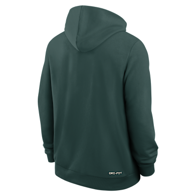 Michigan State Sideline Men's Nike Dri-FIT College Pullover Hoodie