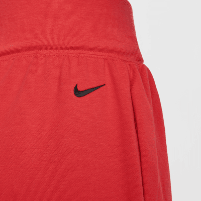 Calças folgadas em tecido moletão e com cintura normal Nike Sportswear Breaking para mulher