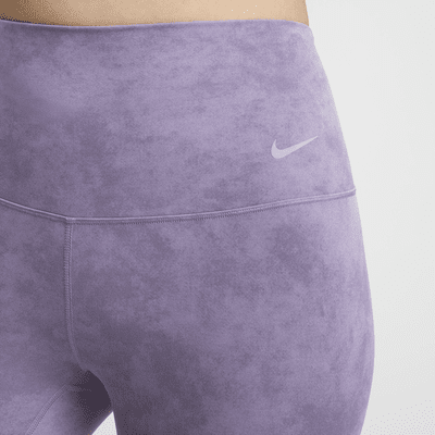 Nike Zenvy 紮染女款輕柔支撐型高腰九分內搭褲