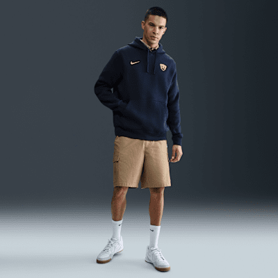 Sudadera con gorro sin cierre de fútbol Nike para hombre Pumas UNAM Club
