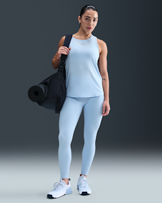 Женские тайтсы Nike One High-Waisted 7/8 Leggings with Pockets