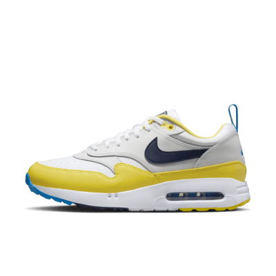 Nike Air Max 1 sneaker Wit/Tour Yellow/Photo Blue/Obsidian