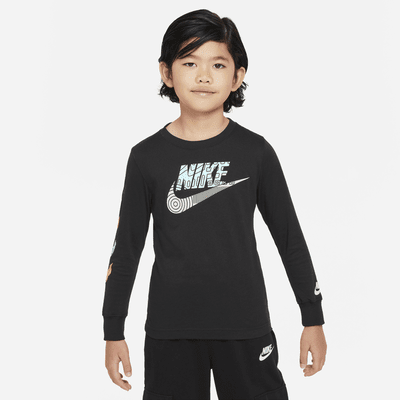 Nike Futura Hazard Tread Long Sleeve Tee Little Kids T-Shirt