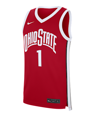 Мужские джерси Ohio State Replica Nike College Basketball Jersey для баскетбола