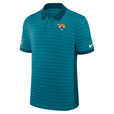 Jacksonville Jaguars Sideline Victory Stripe Men's Nike Dri-FIT NFL Polo