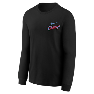 Chicago Bulls Essential City Edition Big Kids' Long-Sleeve T-Shirt