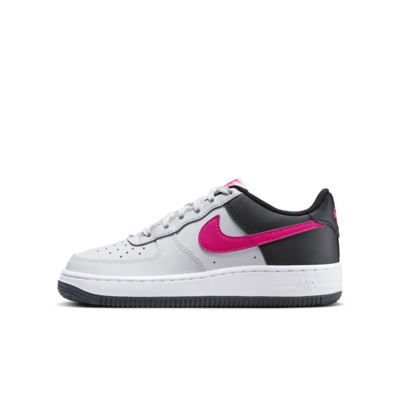 Nike Kids' Grade School Air Force 1 LV8 Shoes, Boys', White/Multi