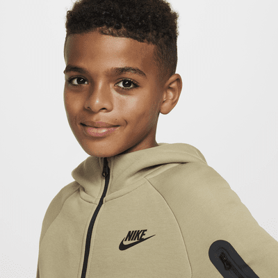 Nike Sportswear Tech Fleece Older Kids' Full-Zip Hoodie