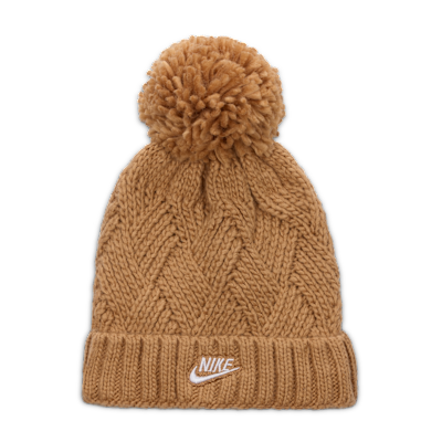 Conjunto de botines y gorro tejidos con cable para bebé Nike (0-9 meses)