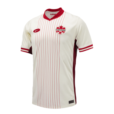 Jersey de fútbol Nike Dri-FIT Replica de Canadá visitante 2024 Stadium para hombre