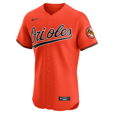 Jersey Nike Dri-FIT ADV de la MLB Elite para hombre Baltimore Orioles