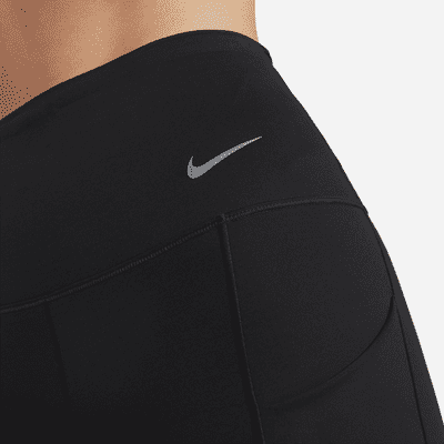 Nike Go Women's Firm-Support High-Waisted 20cm (approx.) Biker Shorts with Pockets