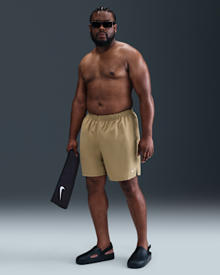 Мужские шорты Nike Swim Breaker Essential 7" Brief-Lined Volley Short (Big Tall)