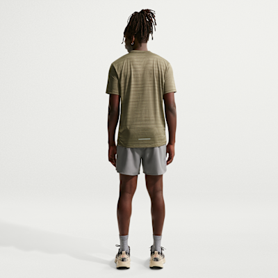 Haut de running à manches courtes Nike Miler pour Homme