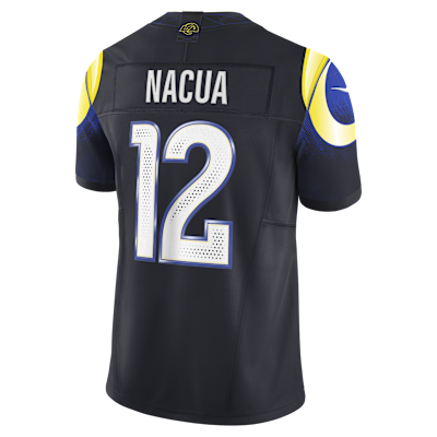 Puka Nacua Los Angeles Rams Rivalries Collection Men's Nike Dri-FIT NFL Limited Jersey